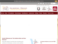 Tablet Screenshot of dielaendlichen.at